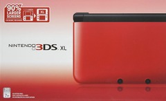Nintendo 3DS XL Black & Red